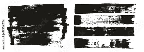 Flat Sponge Regular Artist Brush Long Background & Straight Lines Mix High Detail Abstract Vector Background Mix Set 