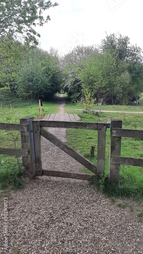 gate in the park