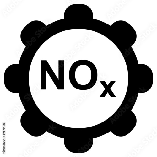 Stickoxide und Zahnrad