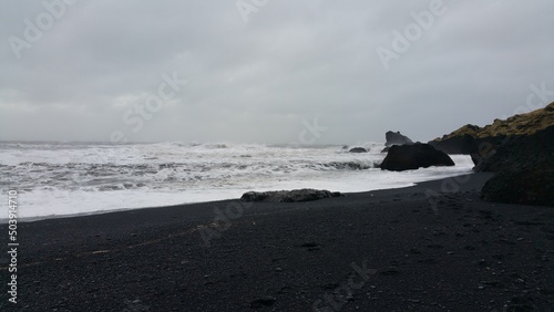 Wild Southcoast in Iceland, Black Beach