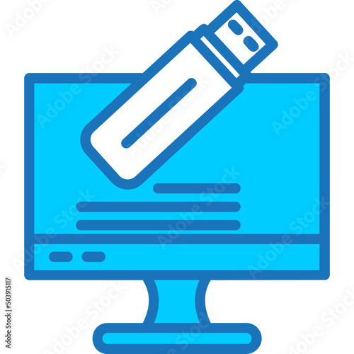 Pen Drive Icon 