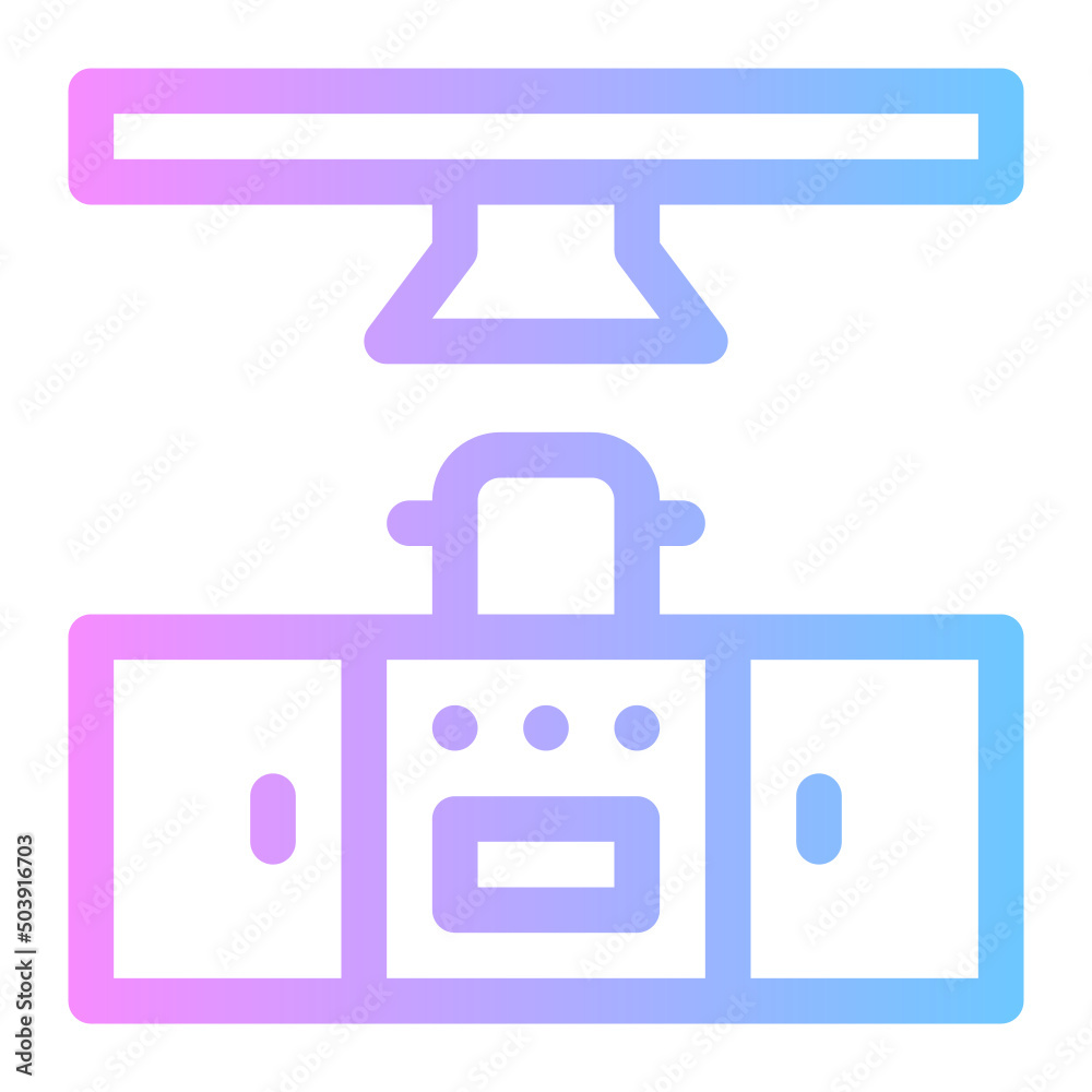 home interior,kitchen,furniture,cabinets,kitchen set gradient icon home interior,kitchen,furniture,cabinets,kitchen set gradient icon