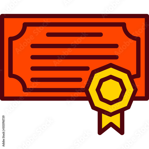 Certificate Icon 