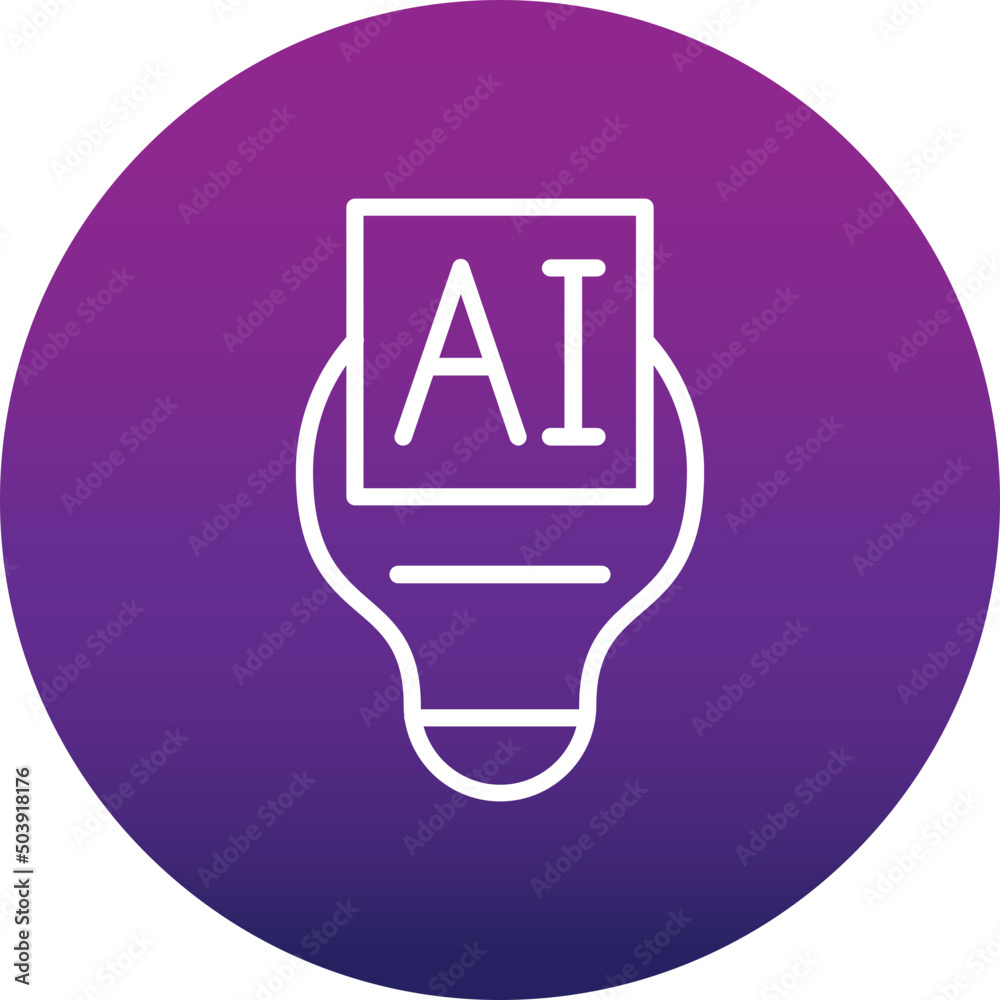 Artificial Intelligence Icon Artificial Intelligence Icon