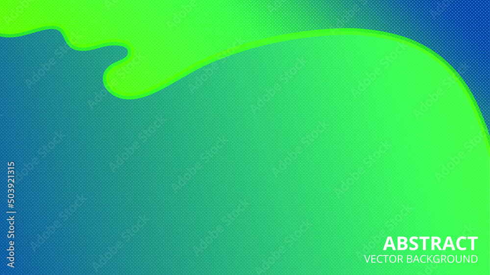 vector bg abstract vector background curvy fluids dots pattern blue, light green, green gradient