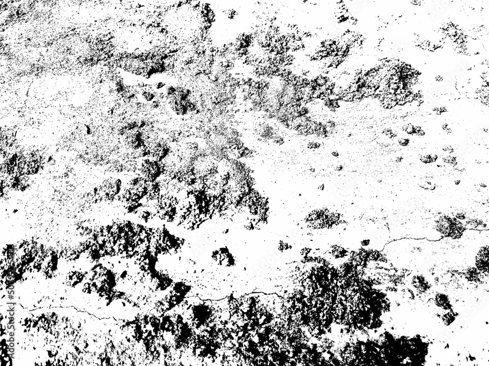 Fototapeta premium Texture, wall, concrete, it can be used as a background. Wall fragment with scratches and cracks