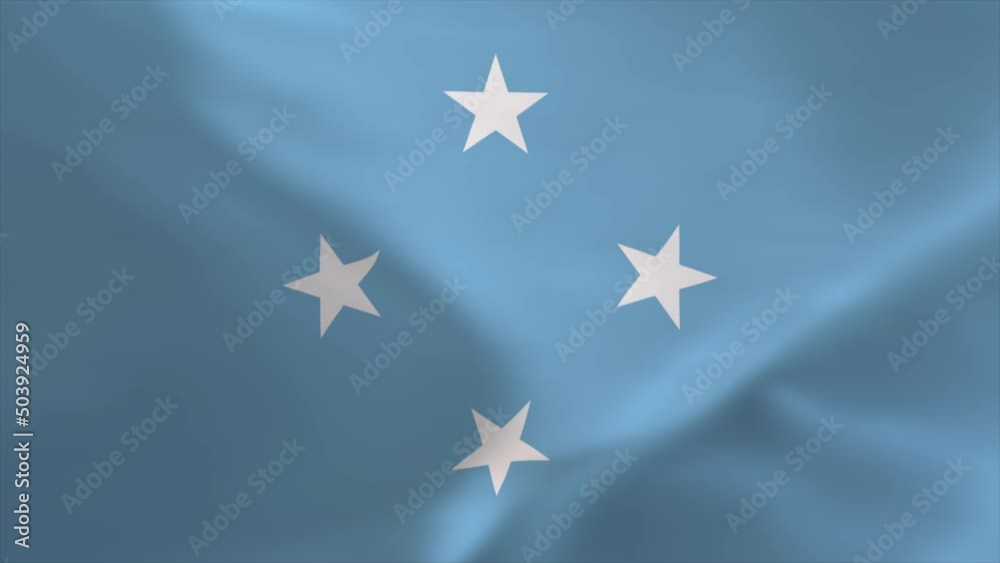 Micronesia Waving Flag Animation 4K Moving Wallpaper Background Micronesia Waving Flag Animation 4K Moving Wallpaper Background