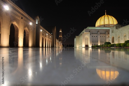 Foto Sultan Qaboos Mosque in the Sultanate of Oman