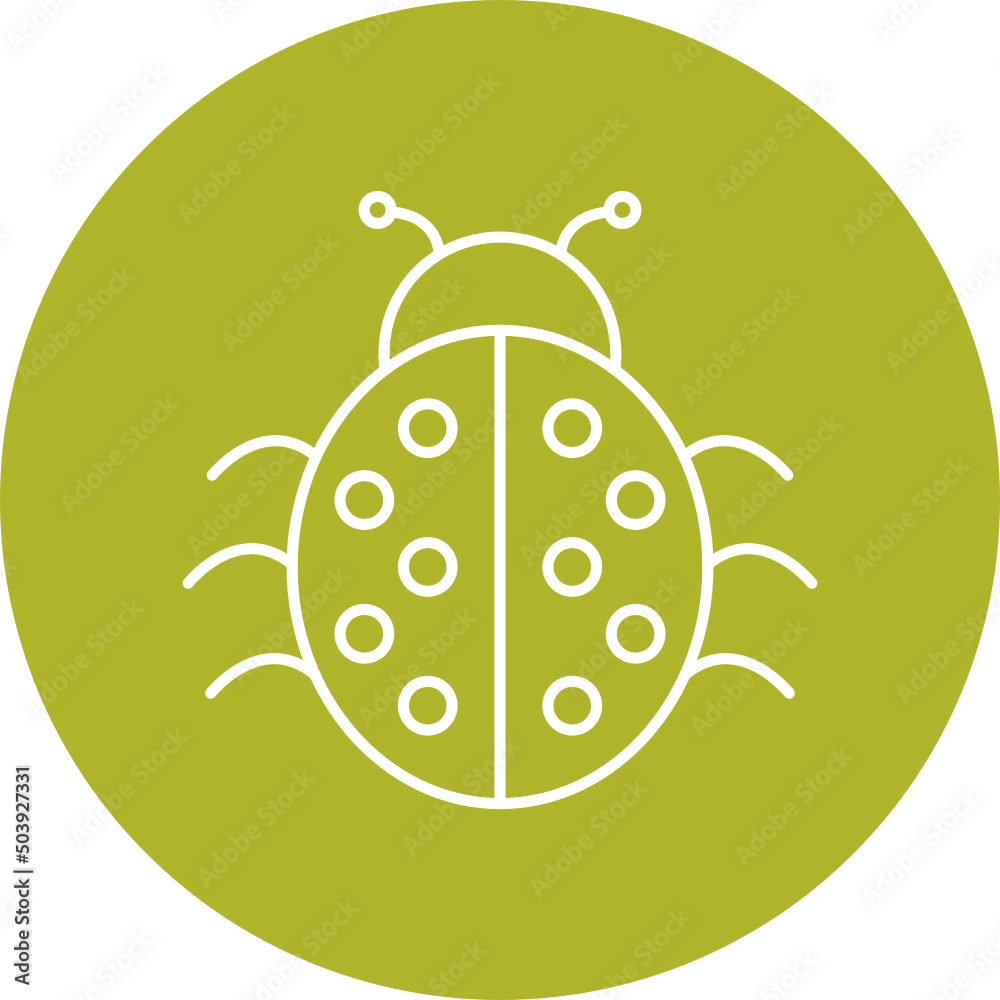 Ladybug Icon Design Ladybug Icon Design