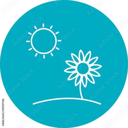 Photosynthesis Icon Design