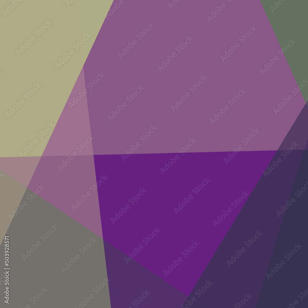 Obraz premium Abstract computational color Polygones background illustration