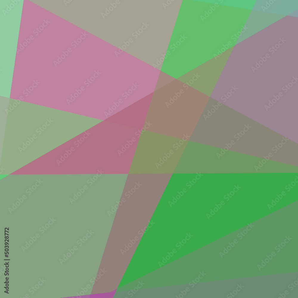 Abstract computational color Polygones background illustration