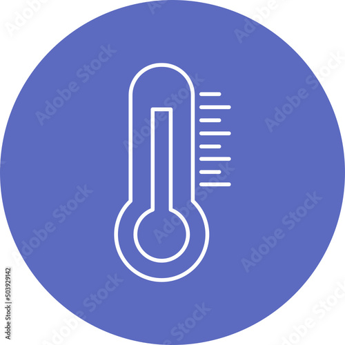 Hot Temperature Icon Design