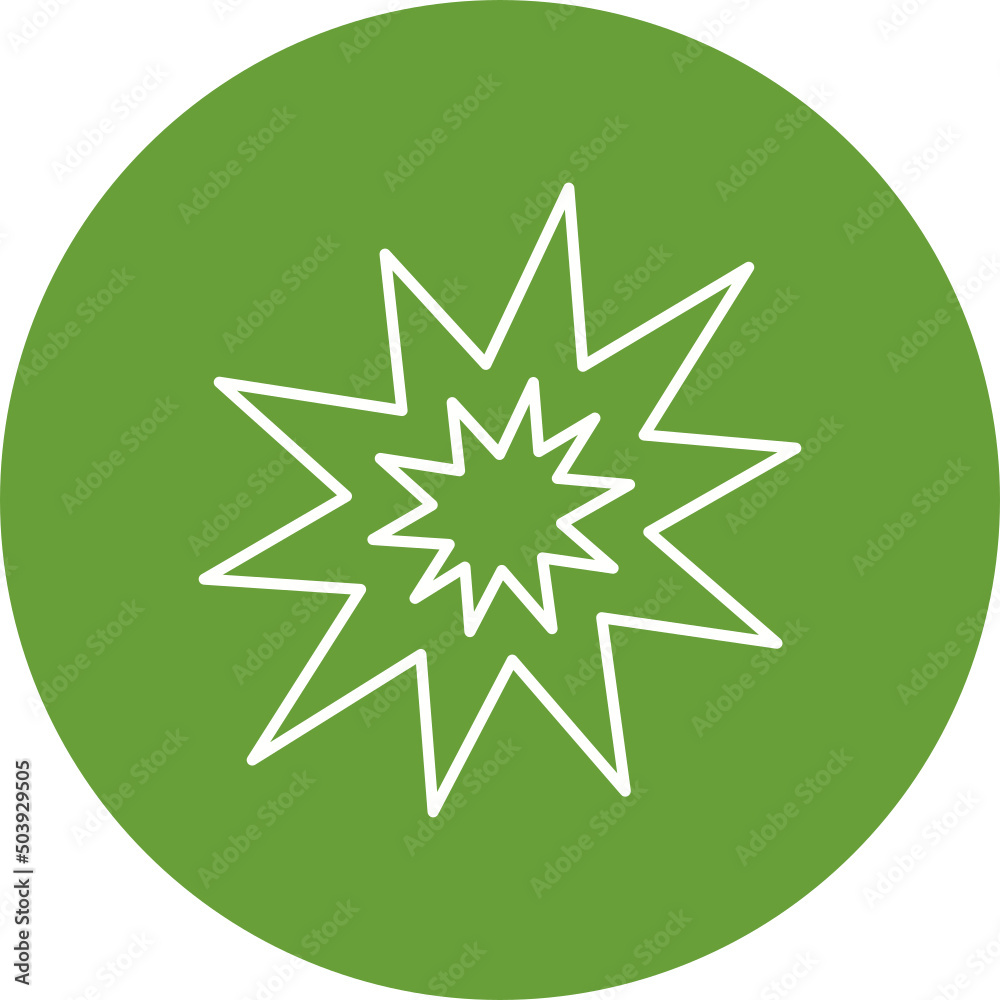 Explosion Icon Design Explosion Icon Design