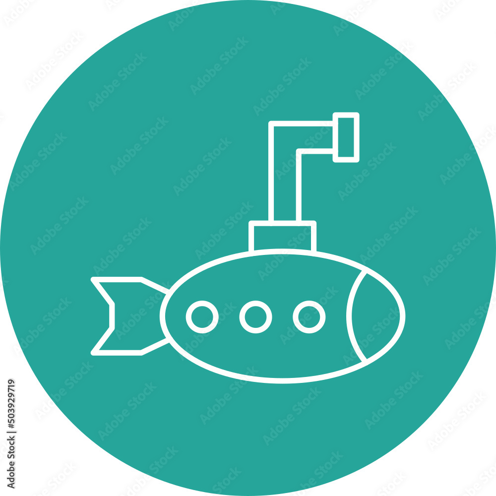 Toy Submarine Icon Design Toy Submarine Icon Design