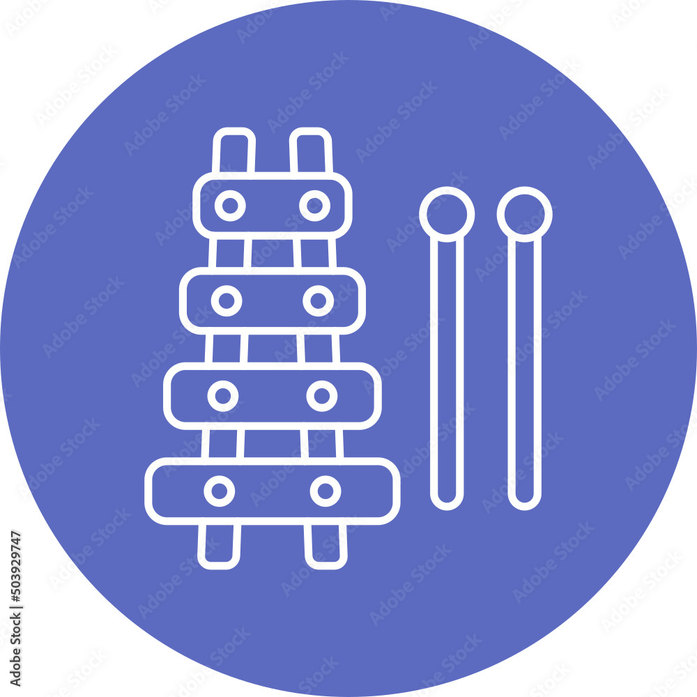 Xylophone Icon Design
