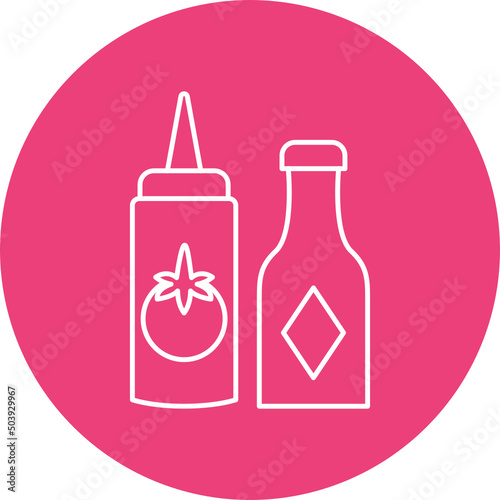 Condiments Icon Design