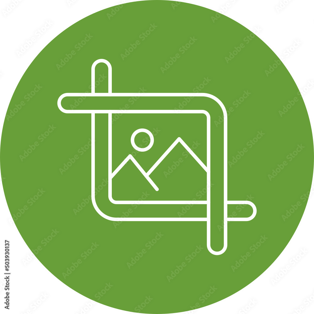 Crop Icon Design Crop Icon Design