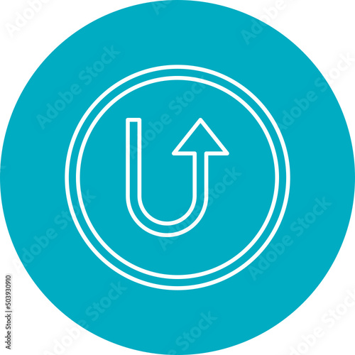 Turn Up Icon Design