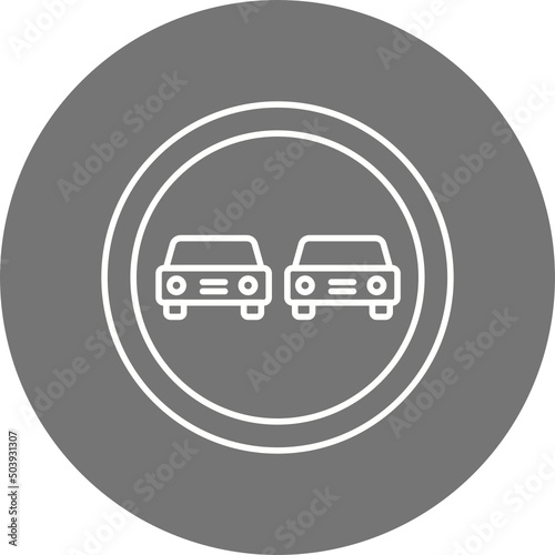 Overtaking Icon Design