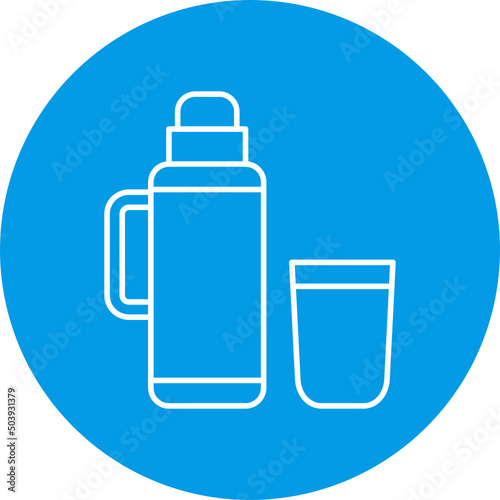 Thermos Flask Icon Design