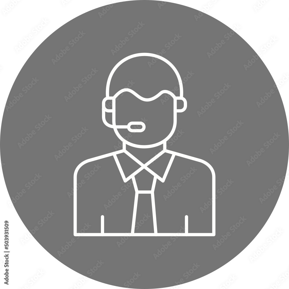 Commentator Icon Design