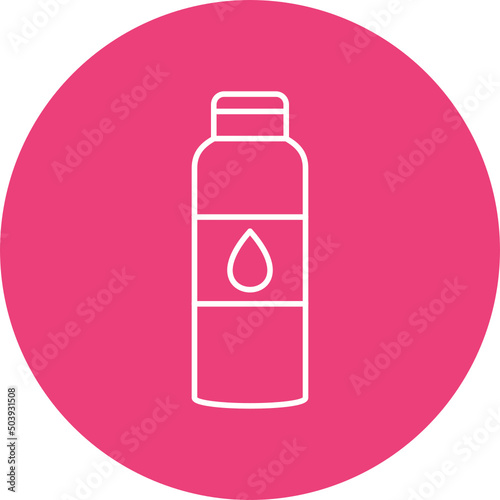 Water Bottle Icon Design
