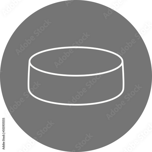Hockey Puck Icon Design