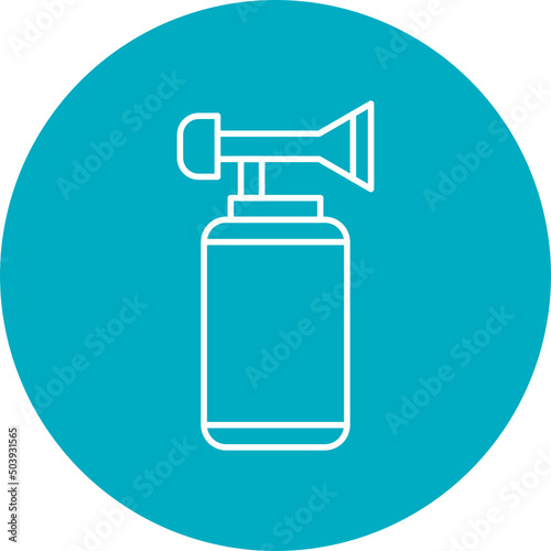 Air Horn Icon Design photo