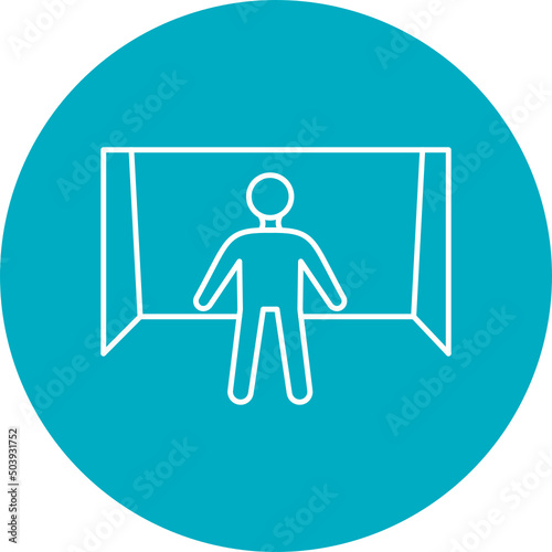 Goalie Icon Design