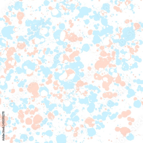 Blue and pink abstract splashing background