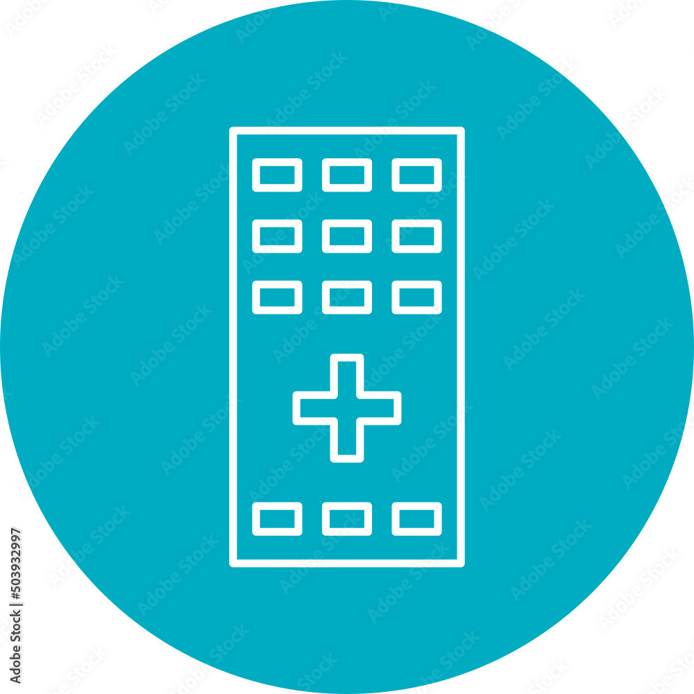 Fototapeta premium Remote Control Icon Design