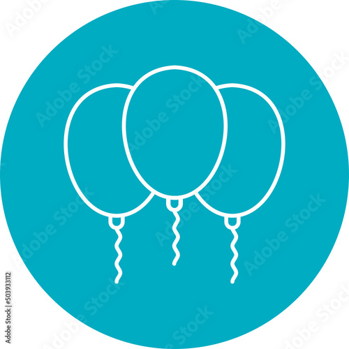Balloons Icon Design