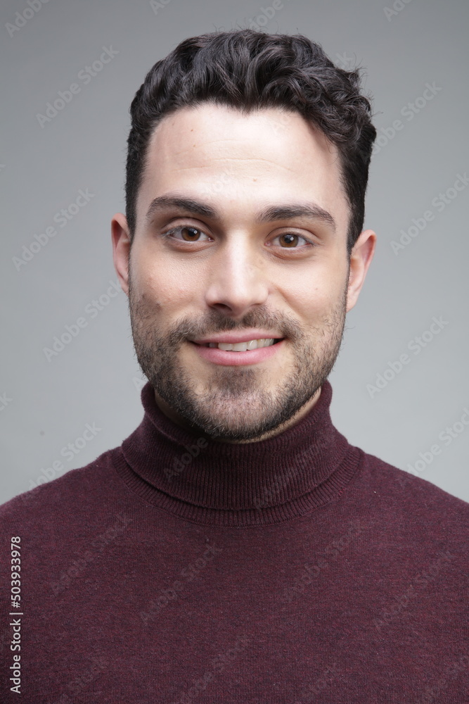 Portrait of smiling young man Portrait of smiling young man
