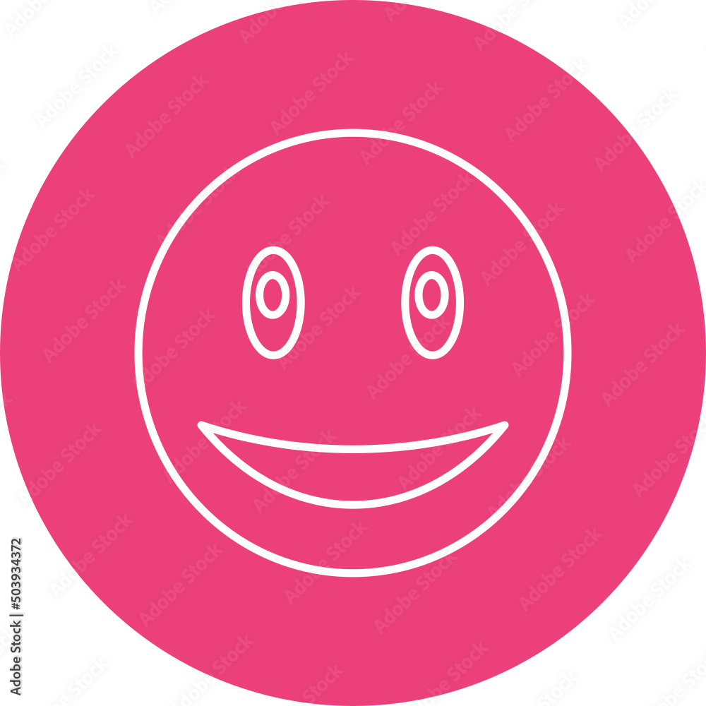 Smiling Emoji Icon Design Smiling Emoji Icon Design