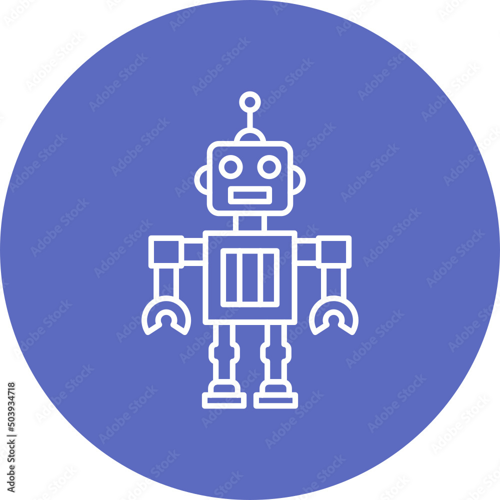 Robot Icon Design Robot Icon Design