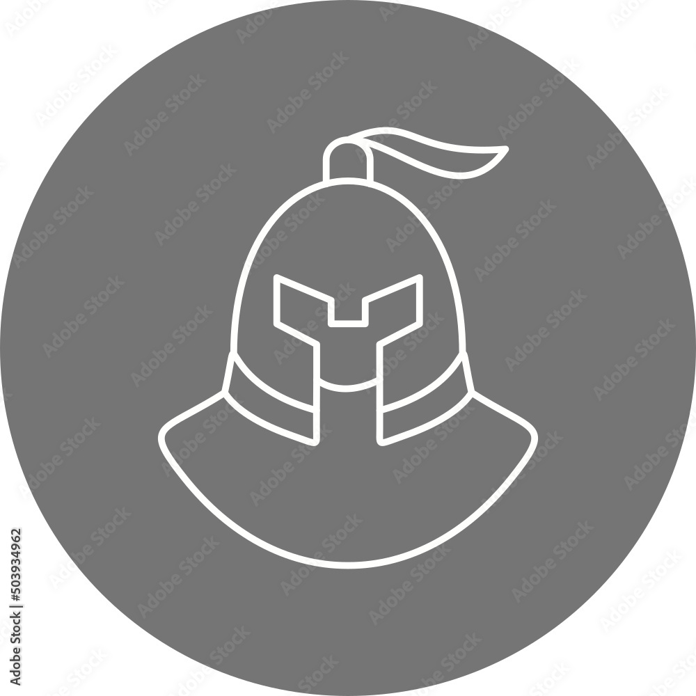 Naklejka premium Armor Icon Design
