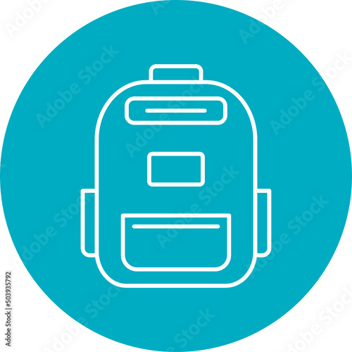 Bagpack Icon Design