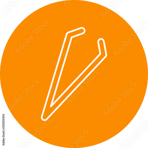 Tweezers Icon Design