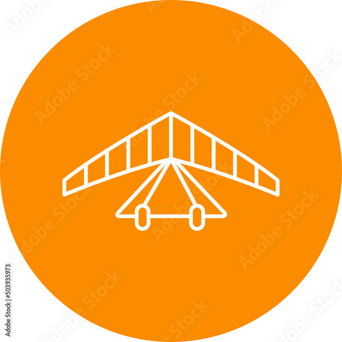 Hang Glider Icon Design