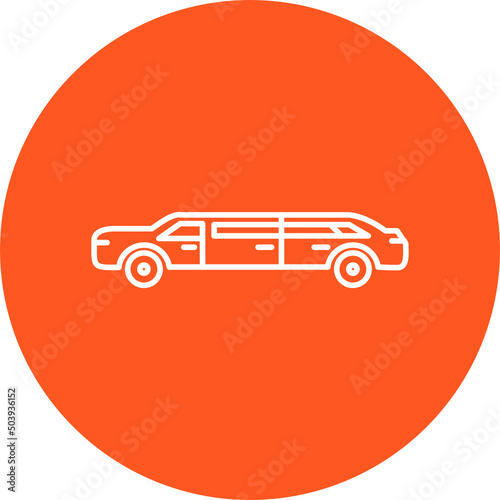 Limousine Icon Design