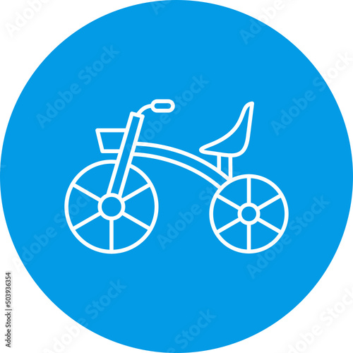 Tricycle Icon Design