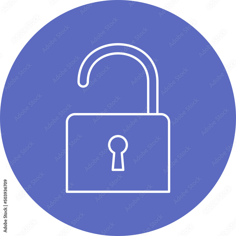 Unlocked Icon Design Unlocked Icon Design