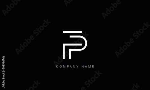 FP, PF,  Letters Logo Monogram photo