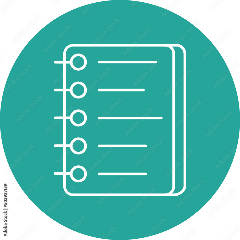 Notebook Icon Design Notebook Icon Design