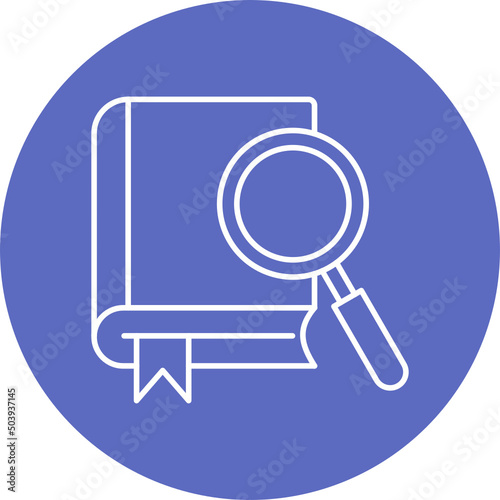 Dictionary Icon Design