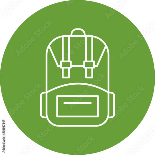 Bagpack Icon Design