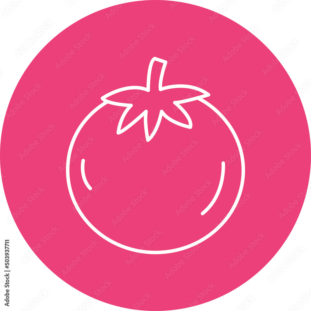 Tomato Icon Design