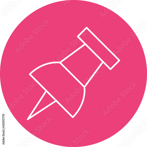 Push Pin Icon Design