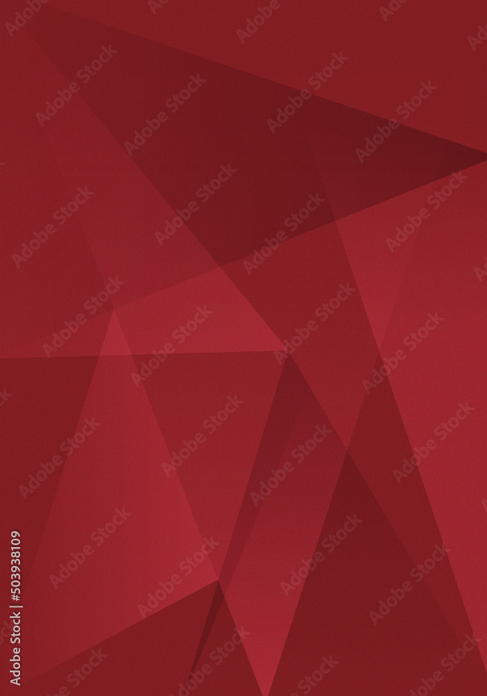 Fototapeta premium Red Triangle Background